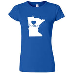  "Minnesota Home State Pride" women's t-shirt Royal Blue