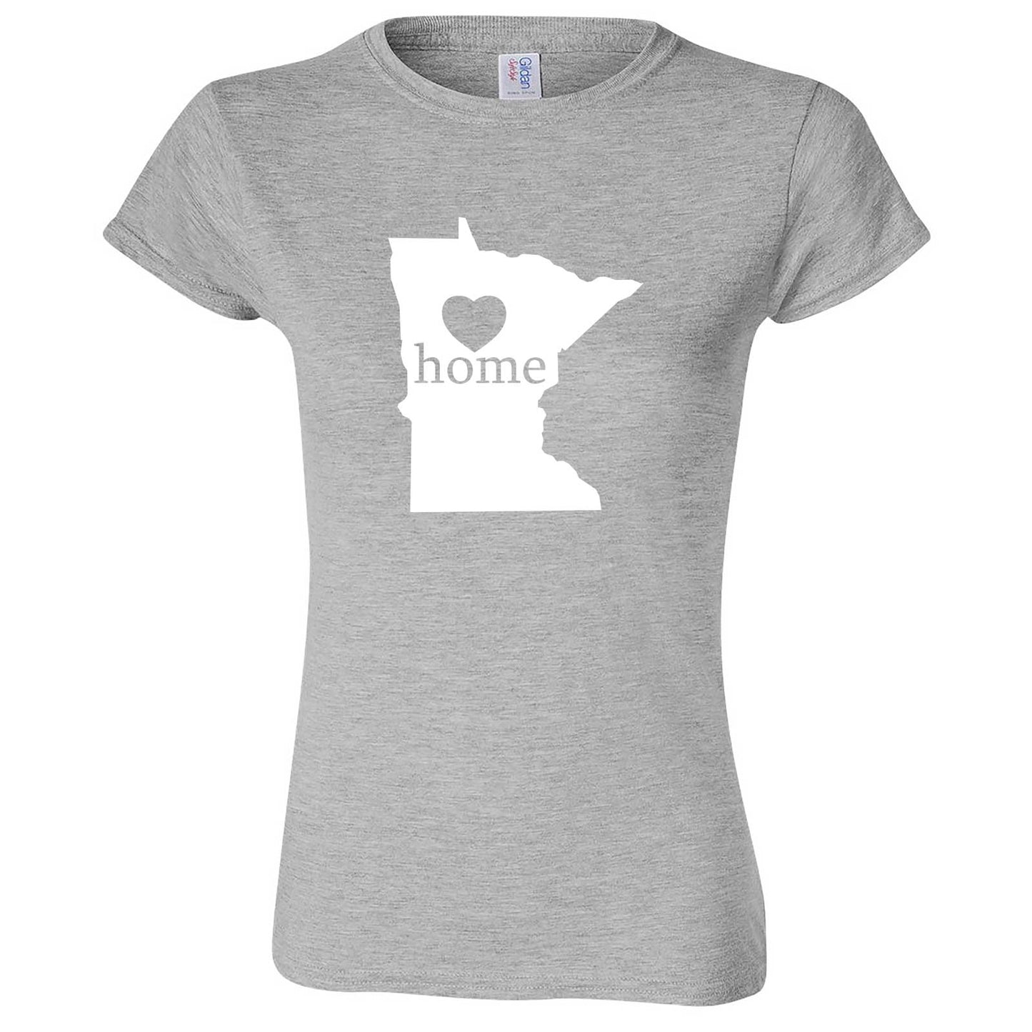  "Minnesota Home State Pride" women's t-shirt Sport Grey