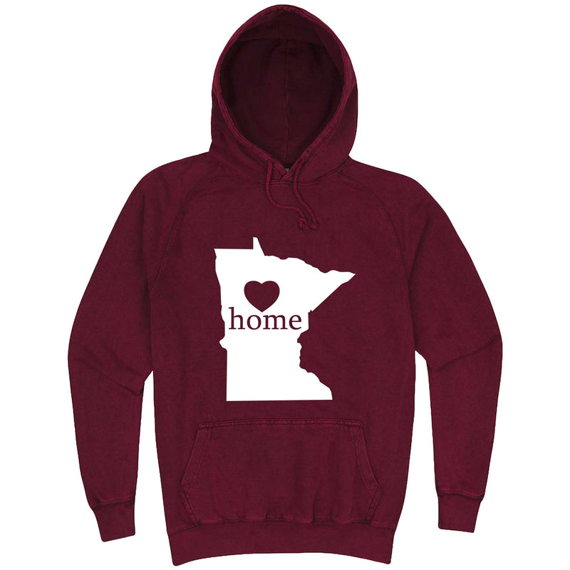  "Minnesota Home State Pride" hoodie, 3XL, Vintage Brick