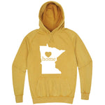  "Minnesota Home State Pride" hoodie, 3XL, Vintage Mustard