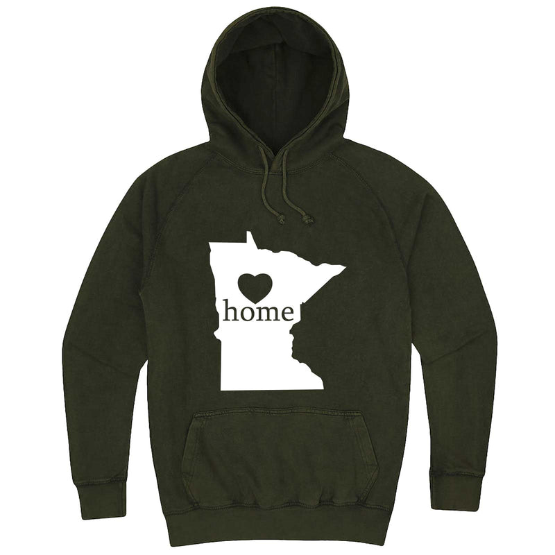  "Minnesota Home State Pride" hoodie, 3XL, Vintage Olive