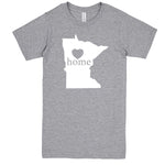  "Minnesota Home State Pride" men's t-shirt Heather-Grey