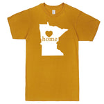  "Minnesota Home State Pride" men's t-shirt Mustard