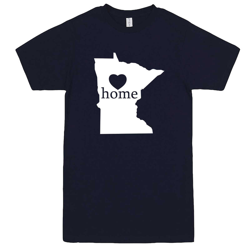  "Minnesota Home State Pride" men's t-shirt Navy-Blue