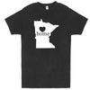  "Minnesota Home State Pride" men's t-shirt Vintage Black
