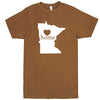  "Minnesota Home State Pride" men's t-shirt Vintage Camel