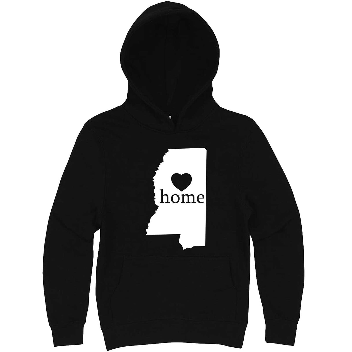  "Mississippi Home State Pride" hoodie, 3XL, Black