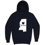  "Mississippi Home State Pride" hoodie, 3XL, Navy