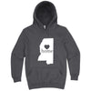  "Mississippi Home State Pride" hoodie, 3XL, Storm