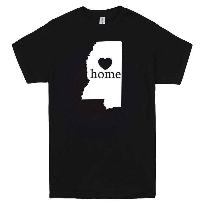  "Mississippi Home State Pride" men's t-shirt Black