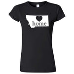  "Montana Home State Pride" women's t-shirt Black