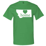  "Montana Home State Pride" men's t-shirt Irish-Green