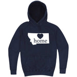  "Montana Home State Pride" hoodie, 3XL, Vintage Denim