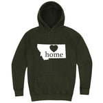  "Montana Home State Pride" hoodie, 3XL, Vintage Olive