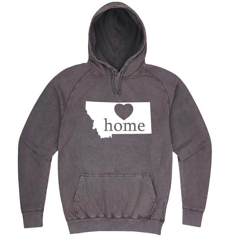  "Montana Home State Pride" hoodie, 3XL, Vintage Zinc