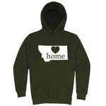  "Montana Home State Pride" hoodie, 3XL, Army Green