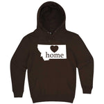  "Montana Home State Pride" hoodie, 3XL, Chestnut