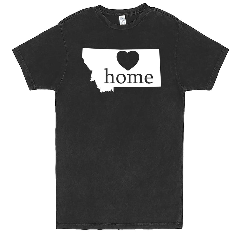  "Montana Home State Pride" men's t-shirt Vintage Black