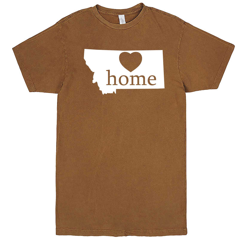  "Montana Home State Pride" men's t-shirt Vintage Camel