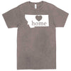  "Montana Home State Pride" men's t-shirt Vintage Zinc