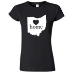 "Ohio Home State Pride" women's t-shirt Black