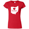  "Ohio Home State Pride" women's t-shirt Red