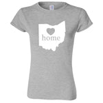  "Ohio Home State Pride" women's t-shirt Sport Grey