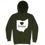  "Ohio Home State Pride" hoodie, 3XL, Army Green