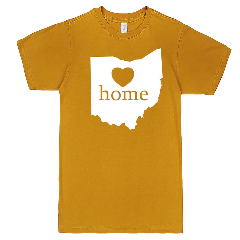 "Ohio Home State Pride" men's t-shirt Mustard