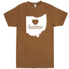  "Ohio Home State Pride" men's t-shirt Vintage Camel