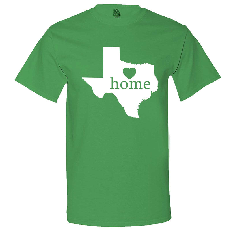  "Texas Home State Pride" men's t-shirt Irish-Green