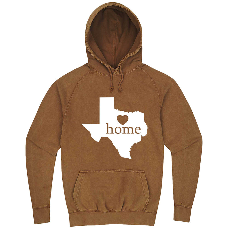  "Texas Home State Pride" hoodie, 3XL, Vintage Camel