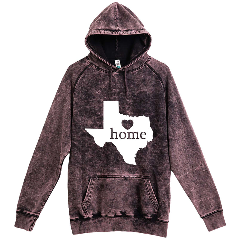  "Texas Home State Pride" hoodie, 3XL, Vintage Cloud Black