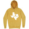  "Texas Home State Pride" hoodie, 3XL, Vintage Mustard