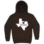  "Texas Home State Pride" hoodie, 3XL, Chestnut