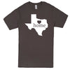  "Texas Home State Pride" men's t-shirt Charcoal