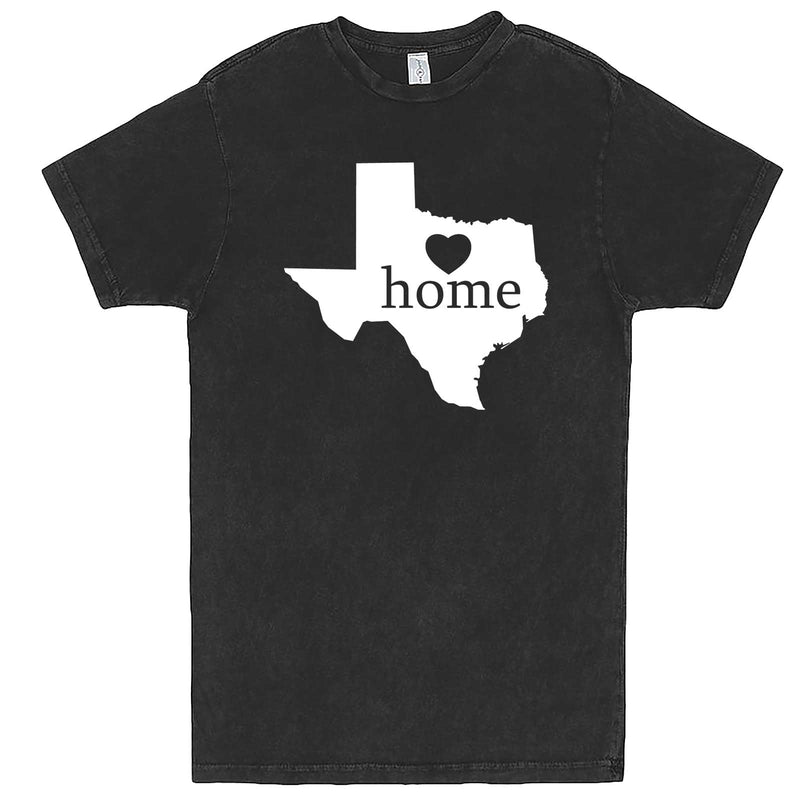  "Texas Home State Pride" men's t-shirt Vintage Black