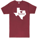  "Texas Home State Pride" men's t-shirt Vintage Brick