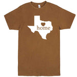 "Texas Home State Pride" men's t-shirt Vintage Camel