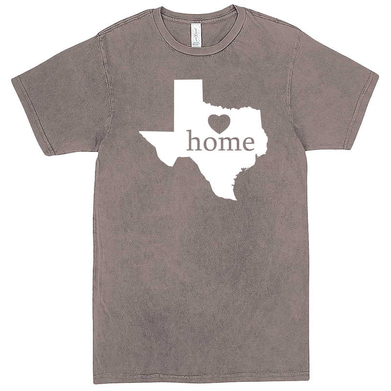  "Texas Home State Pride" men's t-shirt Vintage Zinc