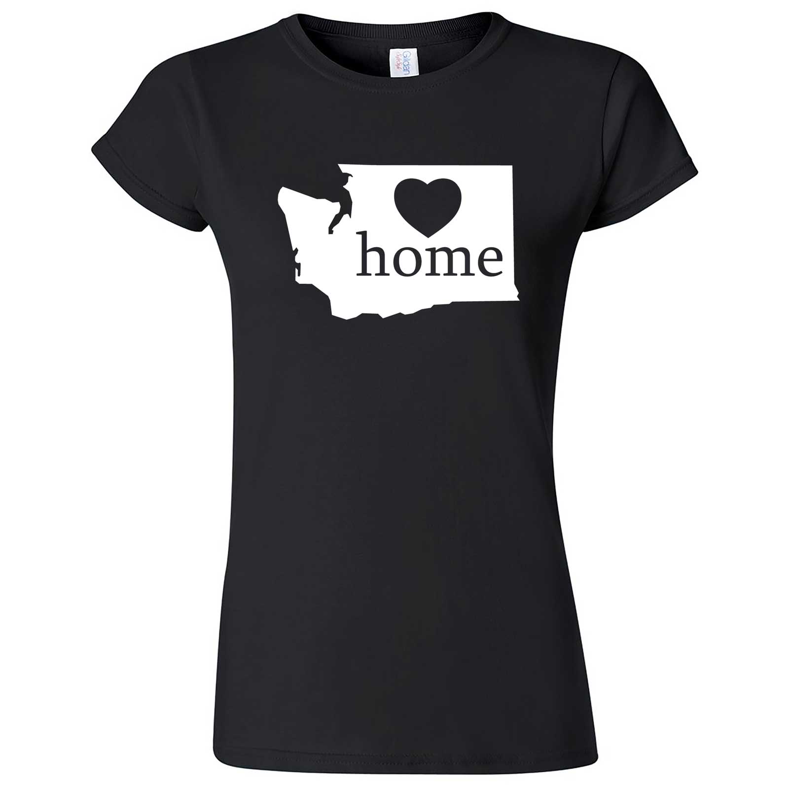  "Washington Home State Pride" women's t-shirt Black