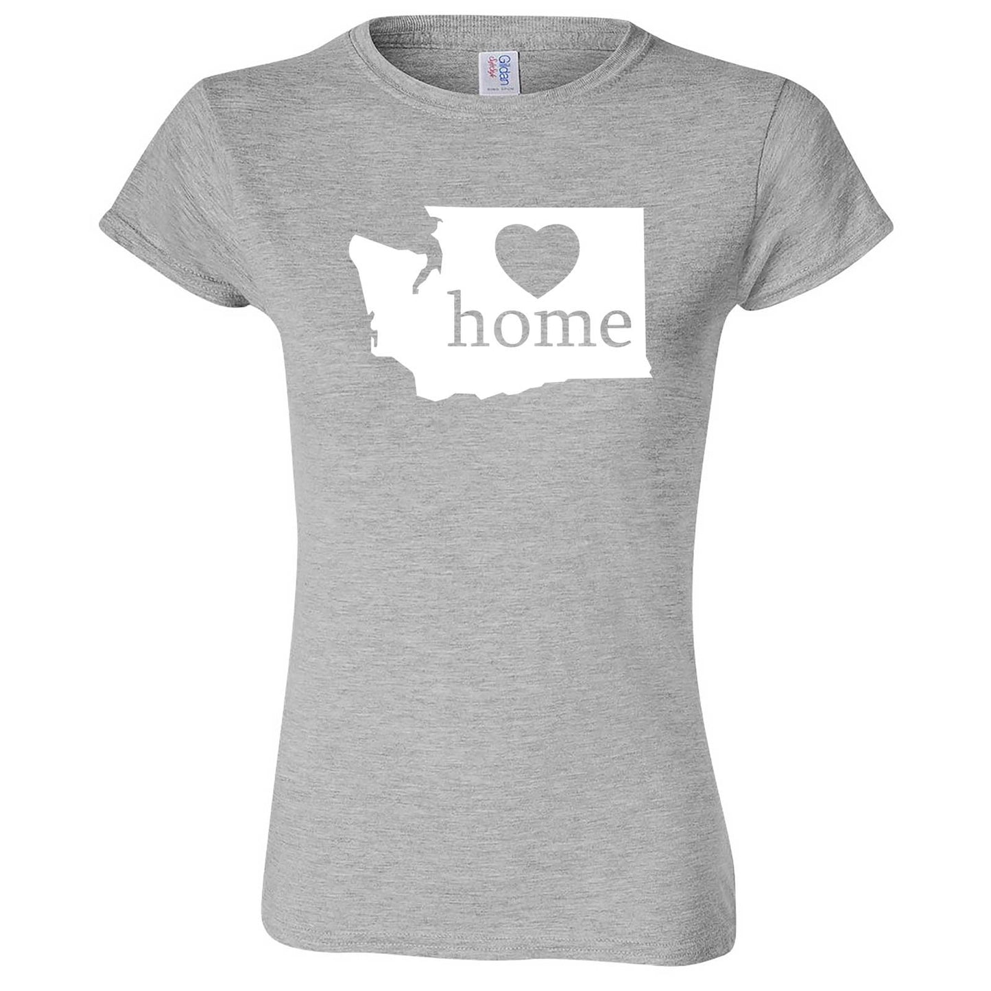  "Washington Home State Pride" women's t-shirt Sport Grey