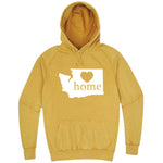  "Washington Home State Pride" hoodie, 3XL, Vintage Mustard