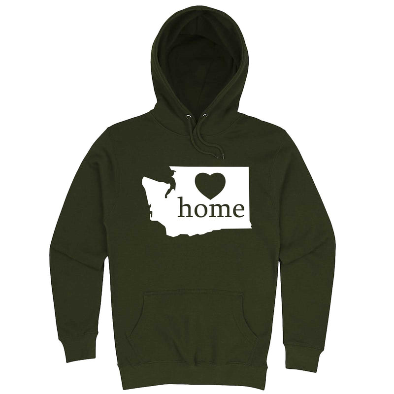  "Washington Home State Pride" hoodie, 3XL, Army Green