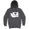  "Washington Home State Pride" hoodie, 3XL, Storm