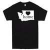  "Washington Home State Pride" men's t-shirt Black