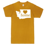  "Washington Home State Pride" men's t-shirt Mustard