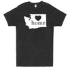  "Washington Home State Pride" men's t-shirt Vintage Black