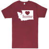  "Washington Home State Pride" men's t-shirt Vintage Brick