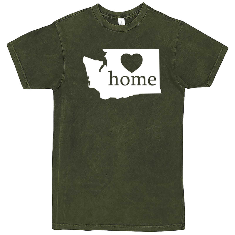  "Washington Home State Pride" men's t-shirt Vintage Olive